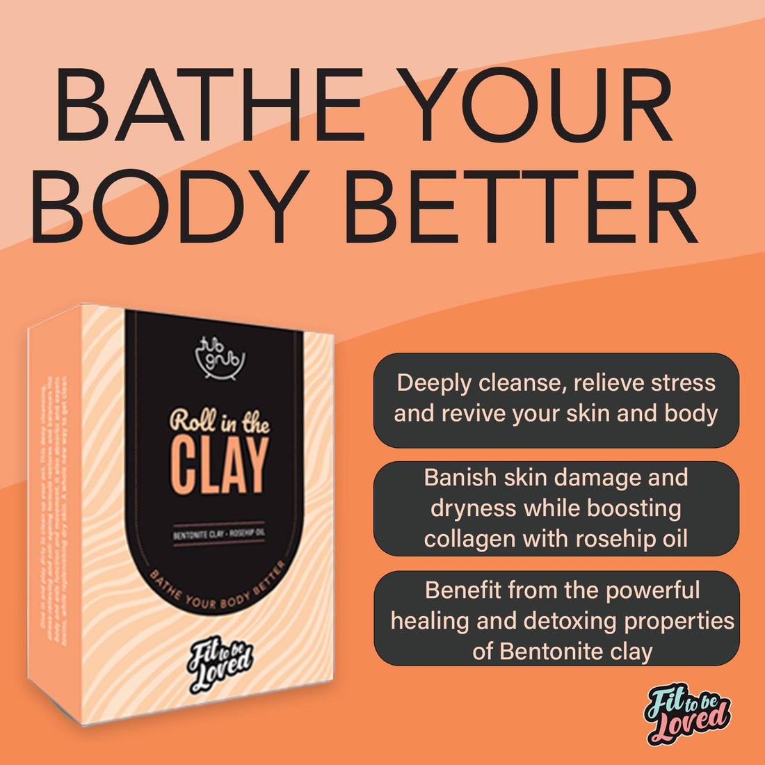 Roll In The Clay: Dive in and play dirty to clean up your act! Bentonite Clay &amp; Rosehip Oil