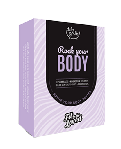 Rock Your Body - With a mix of magical Dead Sea Salts, Epsom Salts, Magnesium Chloride. Flakes, Oats and Organic Coconut Oil.