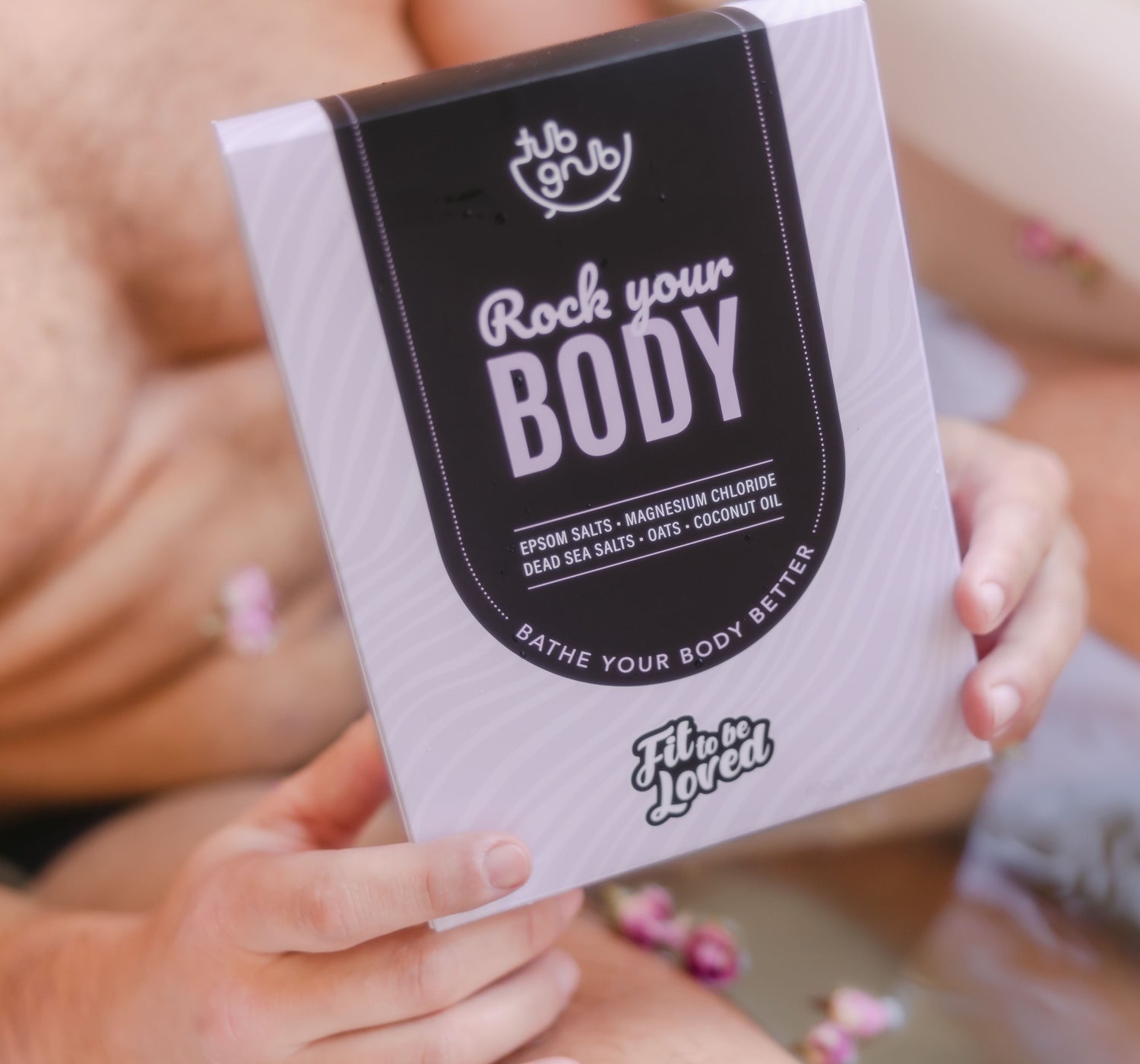 Rock Your Body - With a mix of magical Dead Sea Salts, Epsom Salts, Magnesium Chloride. Flakes, Oats and Organic Coconut Oil.